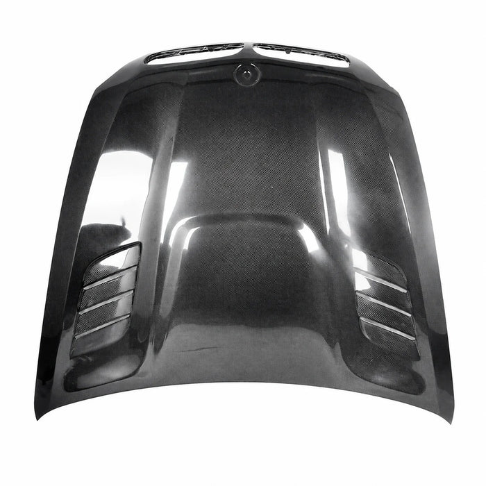 2007-2014 BMW X5/X6/X5M/X6M V Style Carbon Fiber Hood | E70/E71