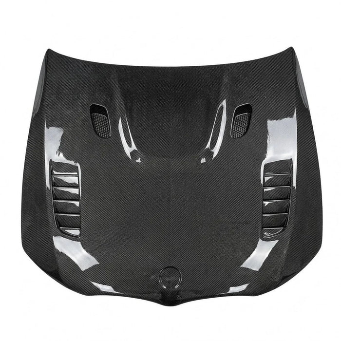 2007-2010 BMW 3-Series V Style Carbon Fiber Hood | E92/E93 Pre-LCI