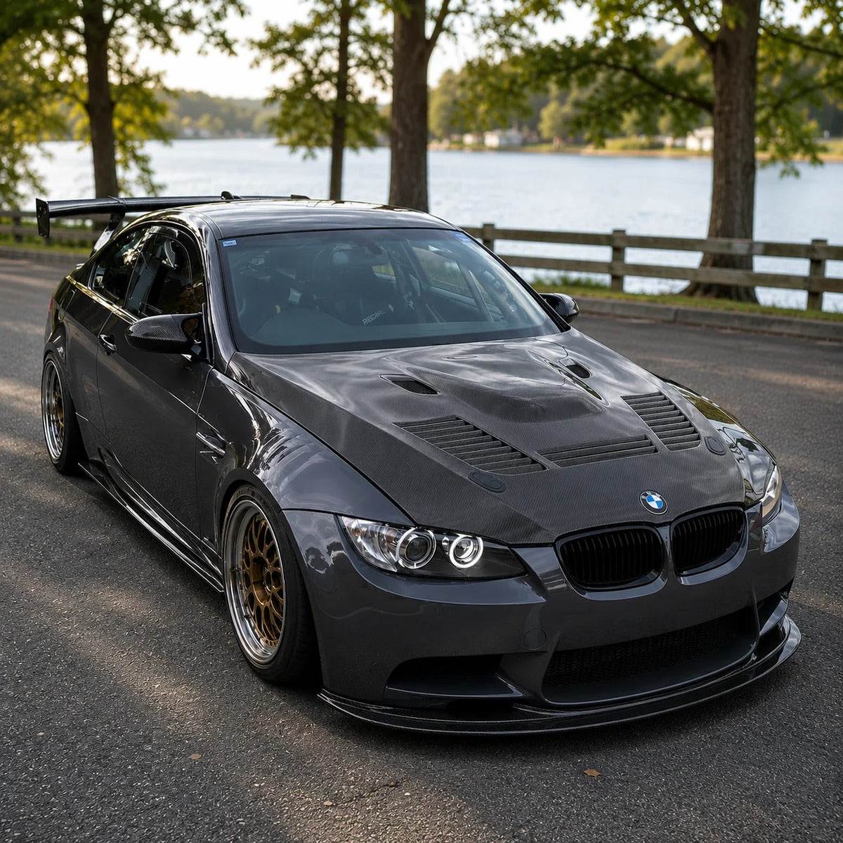 2008-2013 BMW M3 GTR Style Carbon Fiber Hood | E92/E93