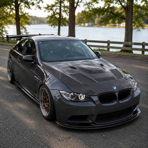 2008-2013 BMW M3 GTR Style Carbon Fiber Hood | E92/E93