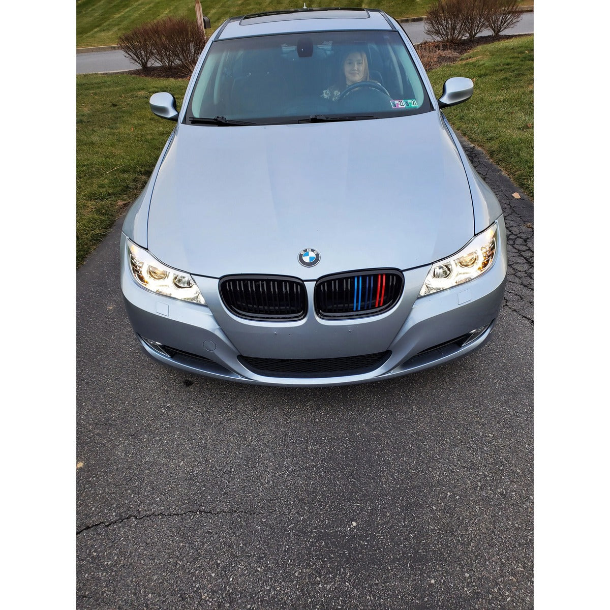 2009-2013 BMW 3-Series Dual Slat Kidney Grilles | E90/E91/E92/E93 | LCI