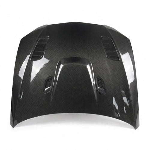 2009-2012 BMW 3-Series V Style Carbon Fiber Hood | E90/E91 LCI