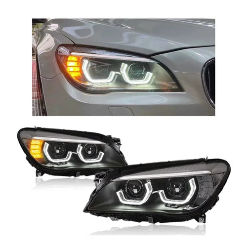 2009-2015 BMW 7-Series V2 LCI Style LED Headlights | F01/F02/F03/F04