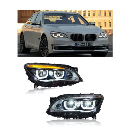 2009-2015 BMW 7-Series LCI Style LED Headlights | F01/F02/F03/F04