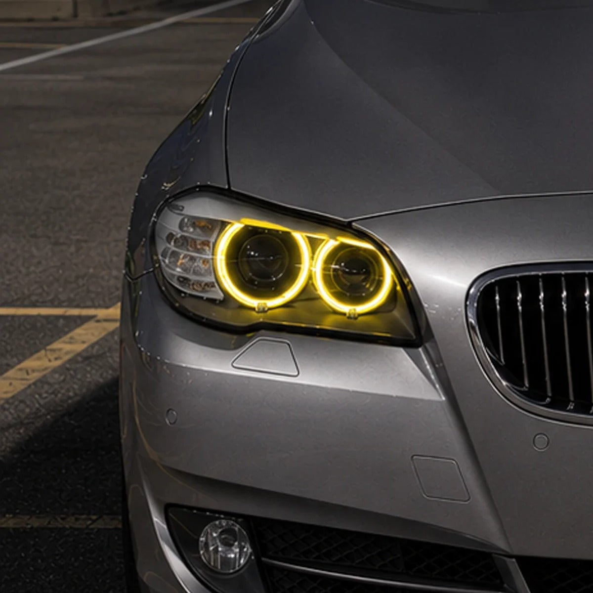 2010-2017 BMW 5-Series/M5 Headlights Yellow DRL Modules | F10/F11/F07