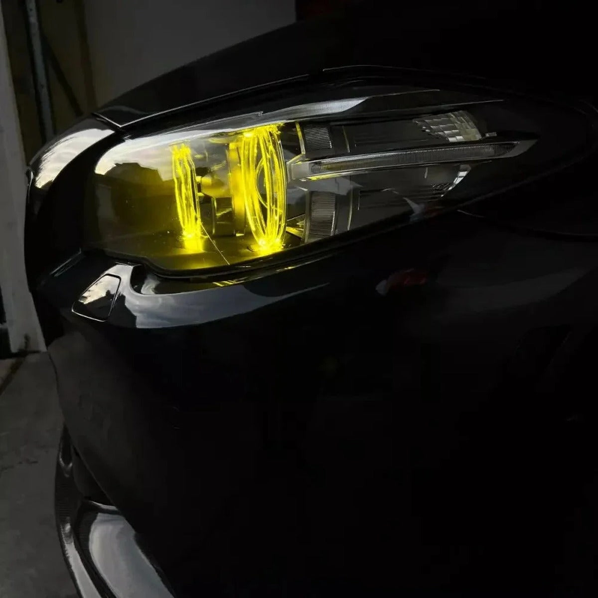 2010-2017 BMW 5-Series/M5 Headlights Yellow DRL Modules | F10/F11/F07