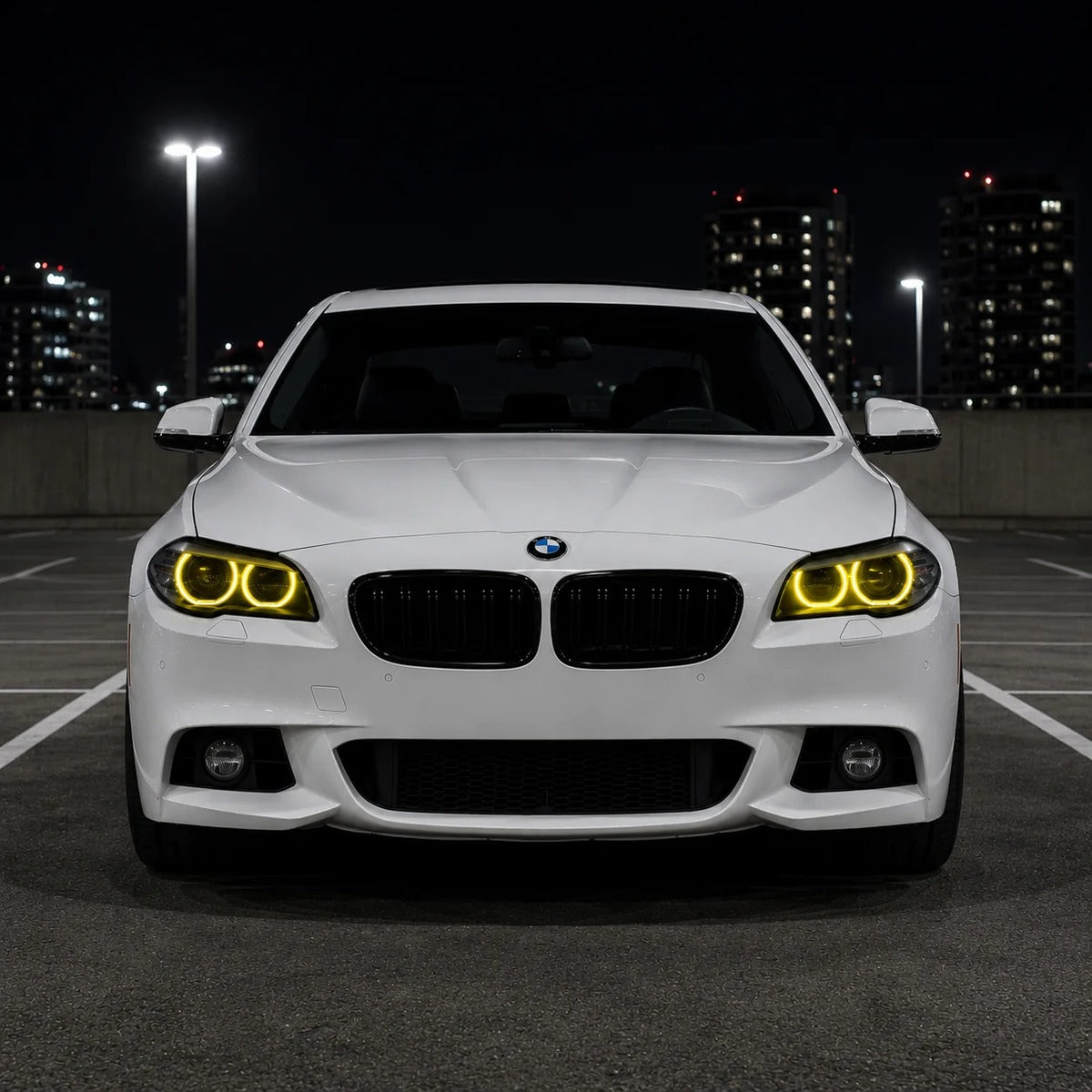 2010-2017 BMW 5-Series/M5 Headlights Yellow DRL Modules | F10/F11/F07
