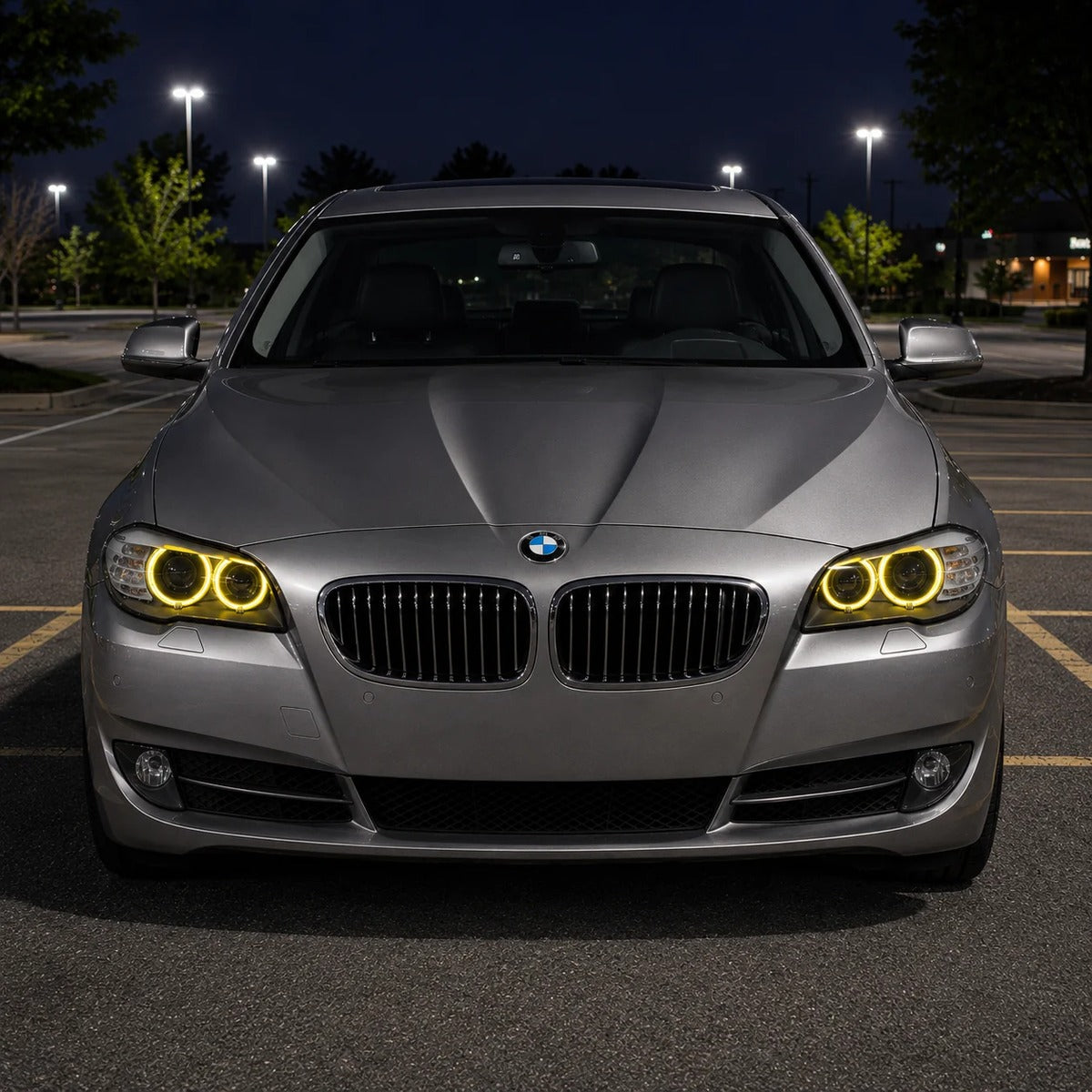 2010-2017 BMW 5-Series/M5 Headlights Yellow DRL Modules | F10/F11/F07