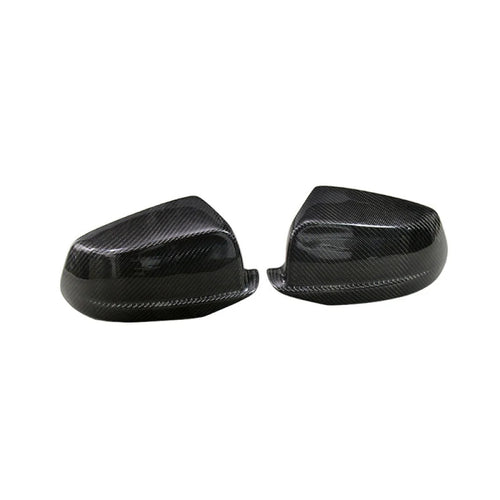 2010-2016 BMW 5-Series Carbon Fiber Mirror Caps | F10/F11