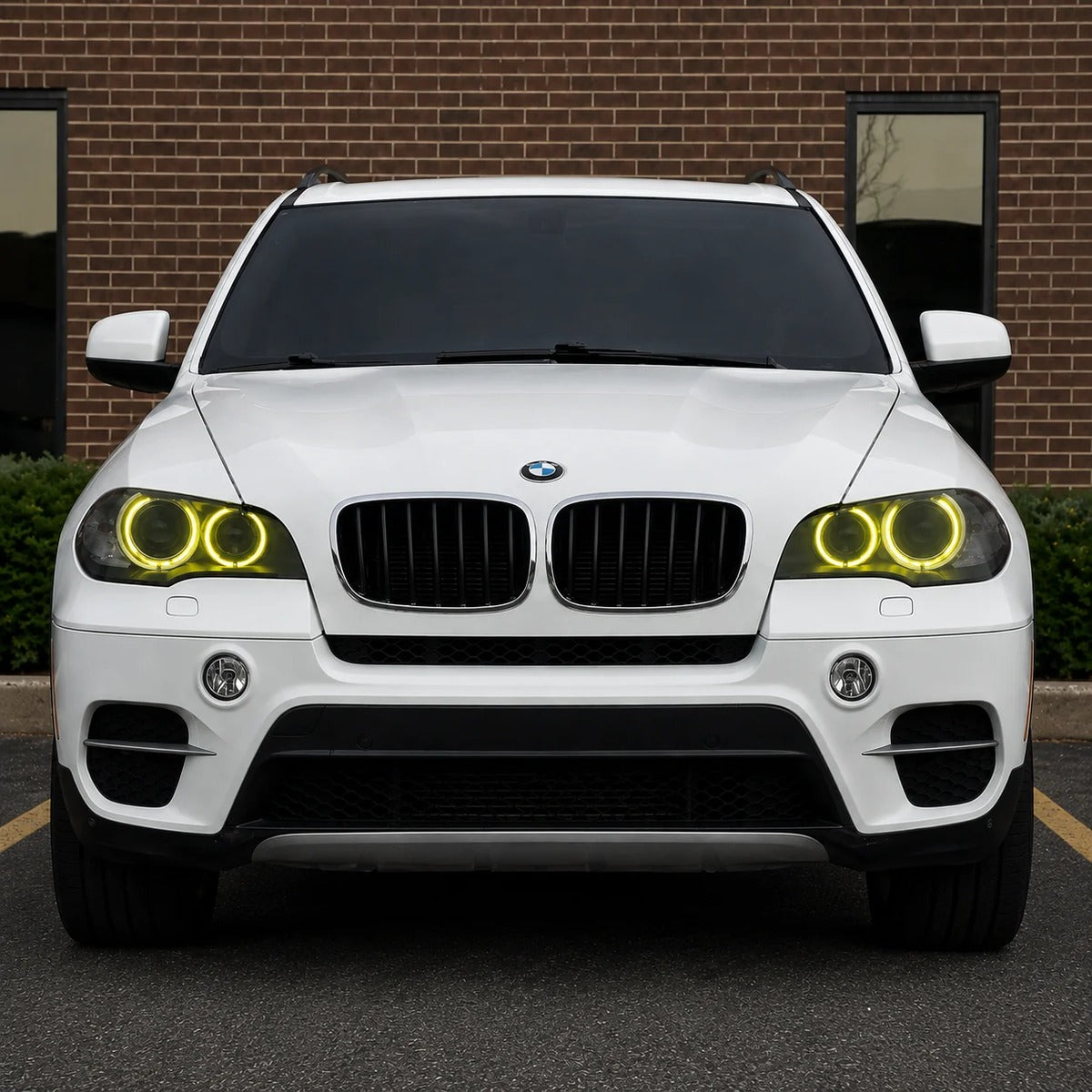 2011-2014 BMW X5/X6/X5M/X6M CSL Style Headlights Yellow DRL Modules | E70/E71