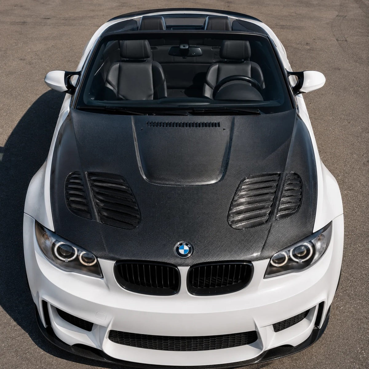 2011-2012 BMW 1M GTR Style Carbon Fiber Hood | E82/E88