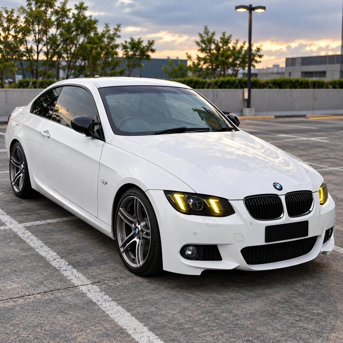 2011-2013 BMW 3-Series/M3 Snake Eye Style LED Headlights | E92/E93 LCI