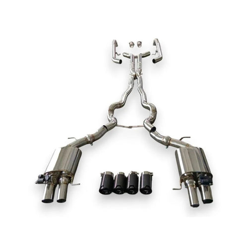2011-2016 BMW 550i Valved Sport Exhaust System | F10