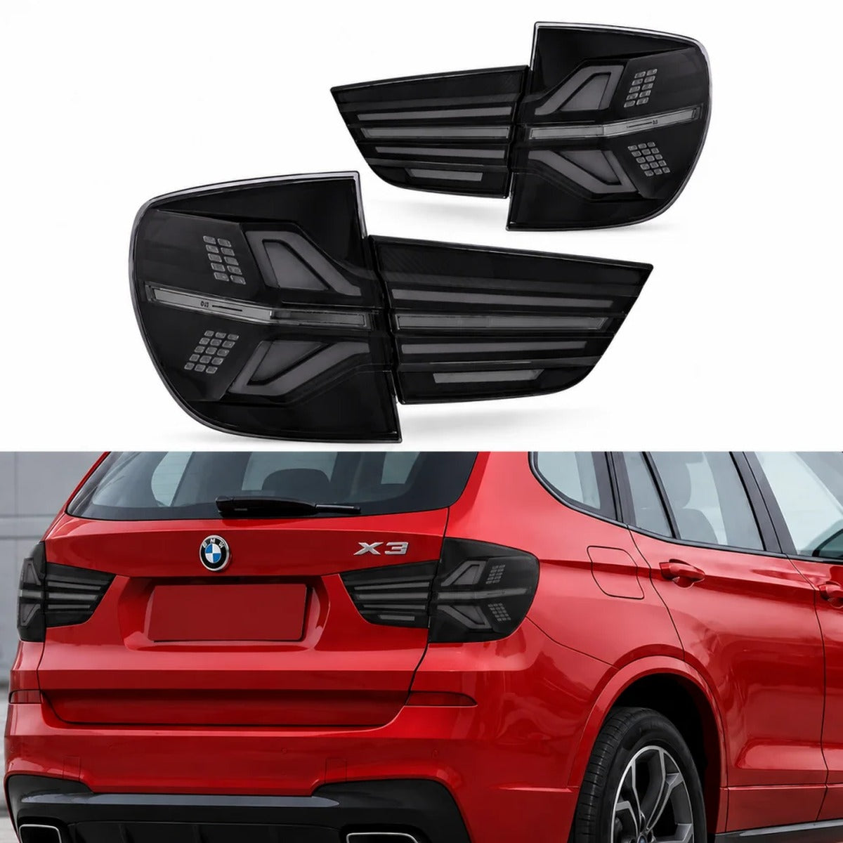 2011-2017 BMW X3 LED Taillights | F25