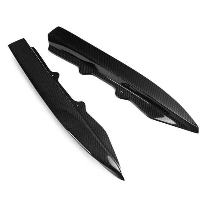 2012-2018 BMW F30 Carbon Fiber Rear Bumper Splitters I F30/F31