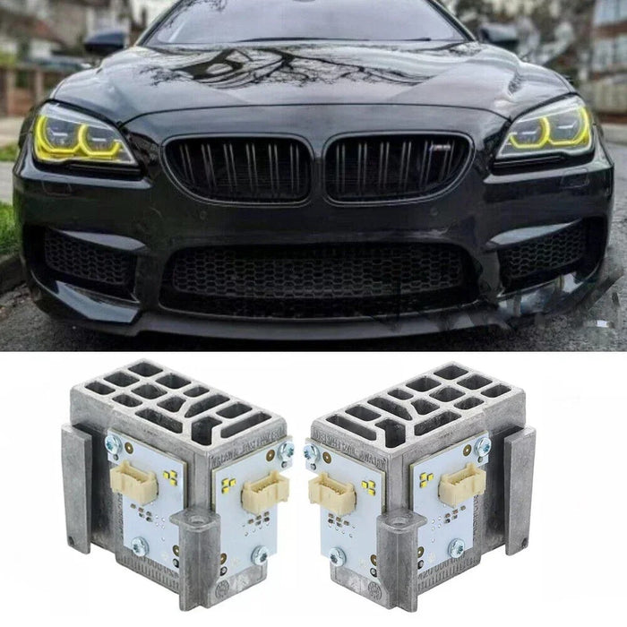 2013-2019 BMW 6-Series/M6 CSL Style Headlights Yellow DRL Modules | F06/F12/F13