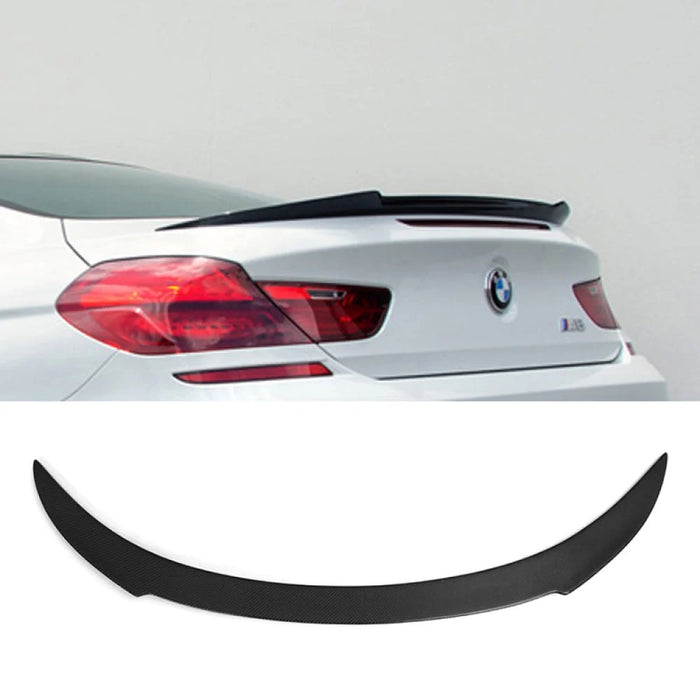 2013-2019 BMW 6-Series/M6 V Style Carbon Fiber Trunk Spoiler | F06/F12/F13
