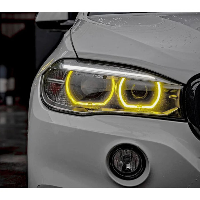 2014-2018 BMW X3/X4 CSL Style Headlights Yellow DRL Modules | F25/F26