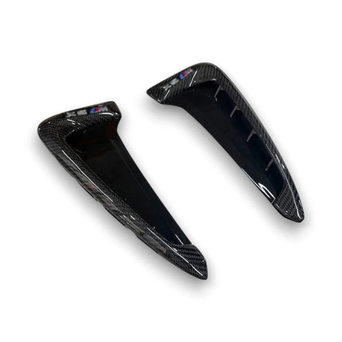 2014-2018 BMW X5M Carbon Fiber Side Vent Trim | F85