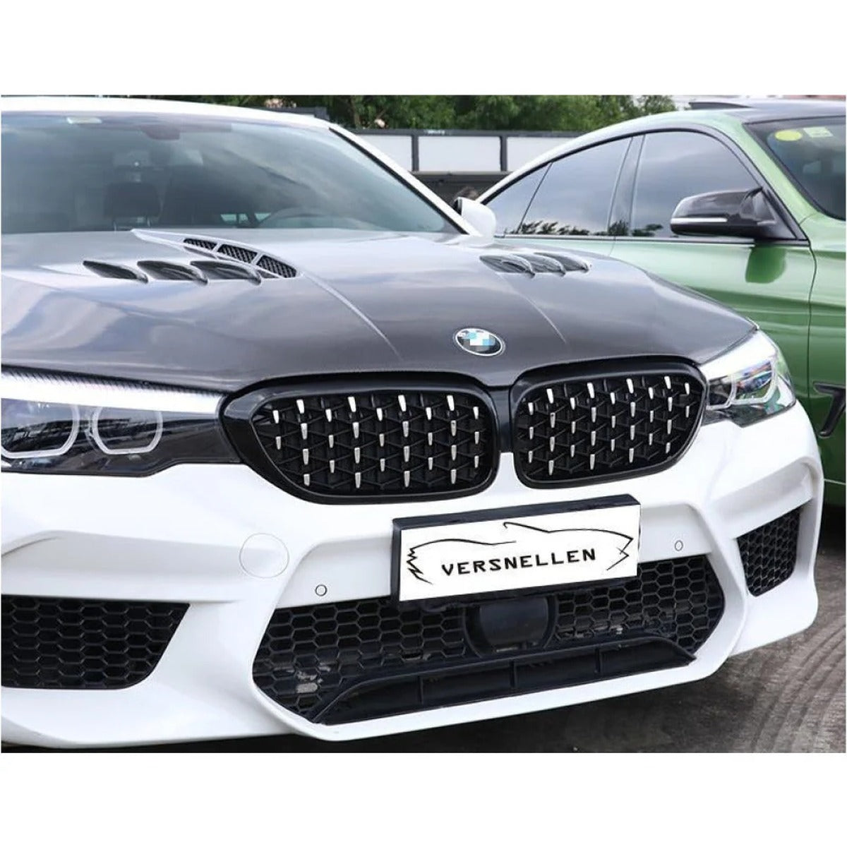 2017-2020 BMW 5-Series Diamond Kidney Grilles | G30