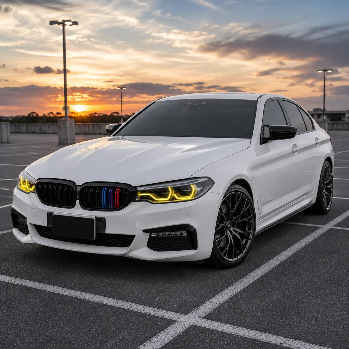 2017-2023 BMW 6-Series CSL Style Headlight Yellow DRL Module | G32