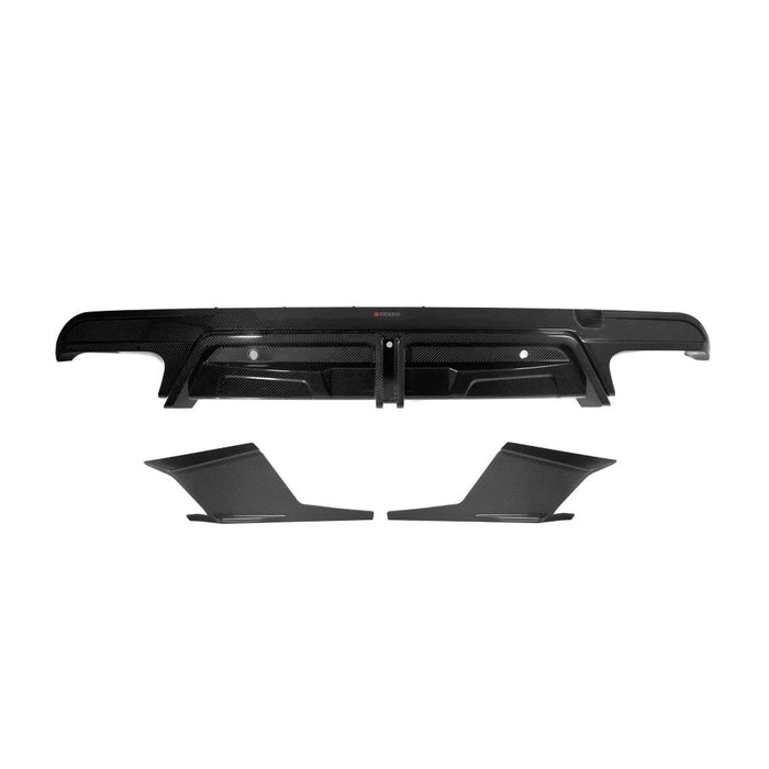 2019-2026 BMW X5M Carbon Fiber 3 Piece Rear Diffuser | F95