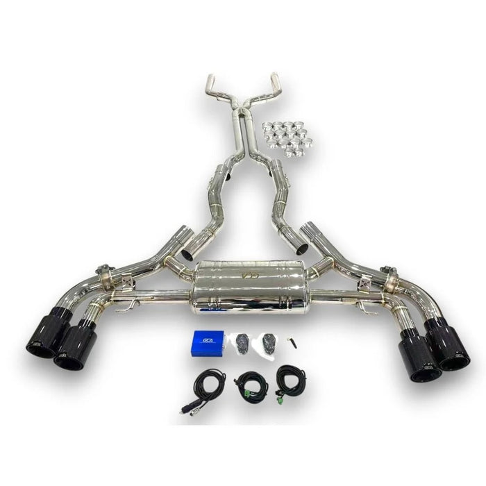 2019-2023 BMW X5M/X6M Valved Sport Exhaust System | F95/F96