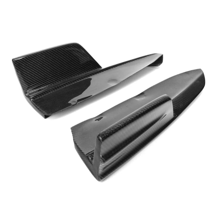 2019-2026 BMW X5M Carbon Fiber LD Style Rear Bumper Splitters | F95