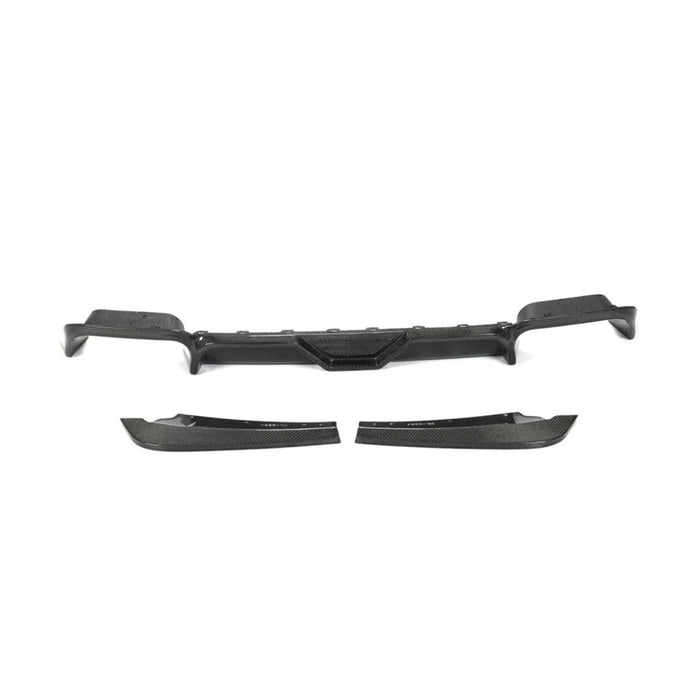 2019-2021 BMW X3M Carbon Fiber 3 Piece Rear Diffuser | F97