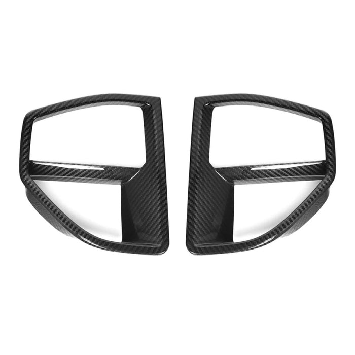 2019-2023 BMW X5 Carbon Fiber M Performance Style Front Bumper Air Ducts | G05