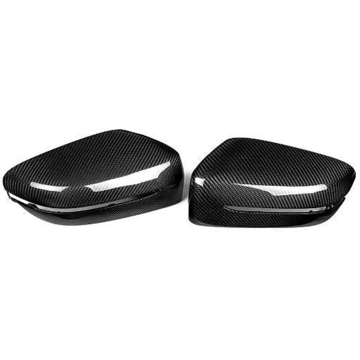 2019-2026 BMW 8-Series Carbon Fiber Mirror Caps | G14/G15/G16