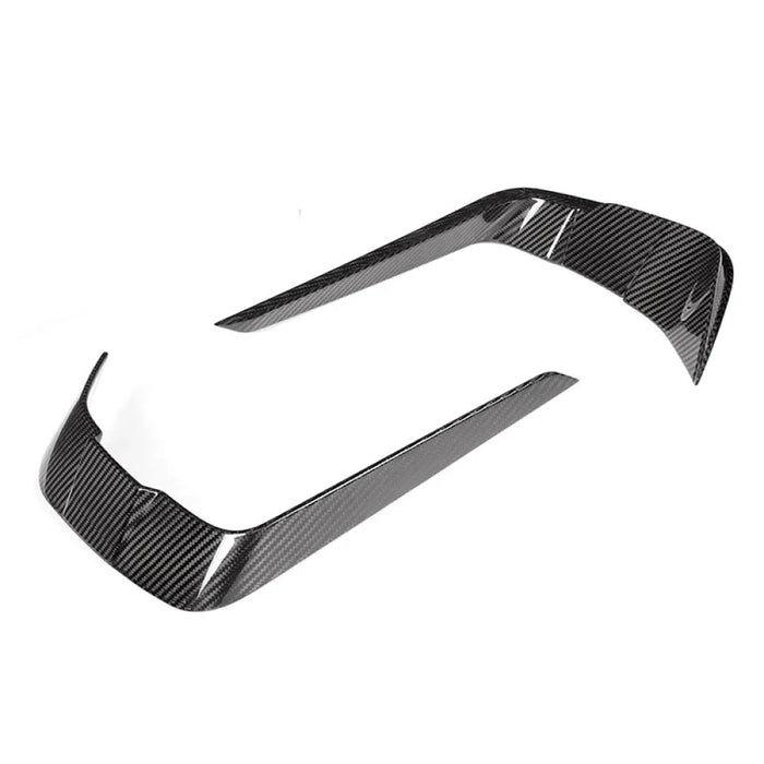 2019-2026 BMW 8-Series Carbon Fiber Upper Front Bumper Splitters | G14/G15/G16