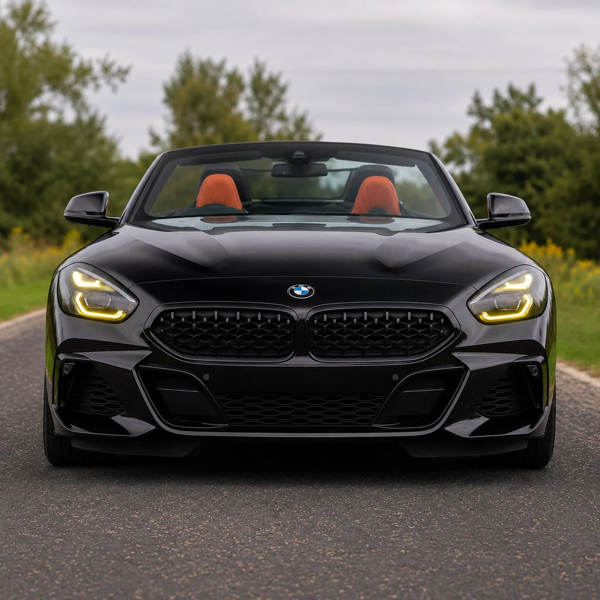 2019-2026 BMW Z4 CSL Style Headlight Yellow DRL Module | G29