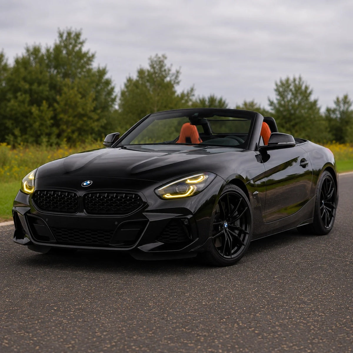 2019-2026 BMW Z4 CSL Style Headlight Yellow DRL Module | G29