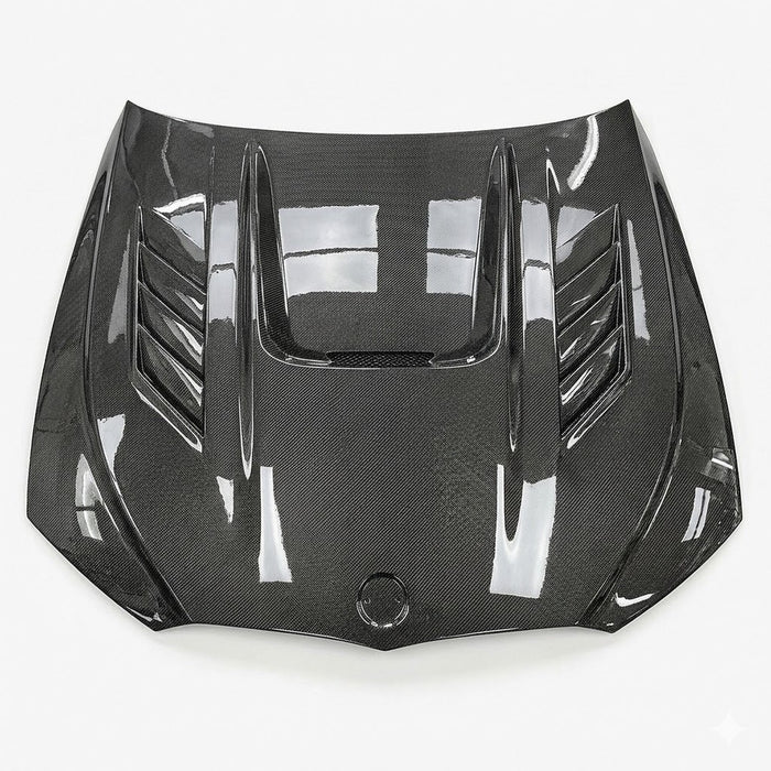 2019+ BMW 3-Series V Style Carbon Fiber Hood | G20/G21