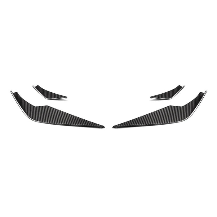 2021+ BMW M3/M4 Carbon Fiber VS Style Front Bumper Canards | G80/G82/G83
