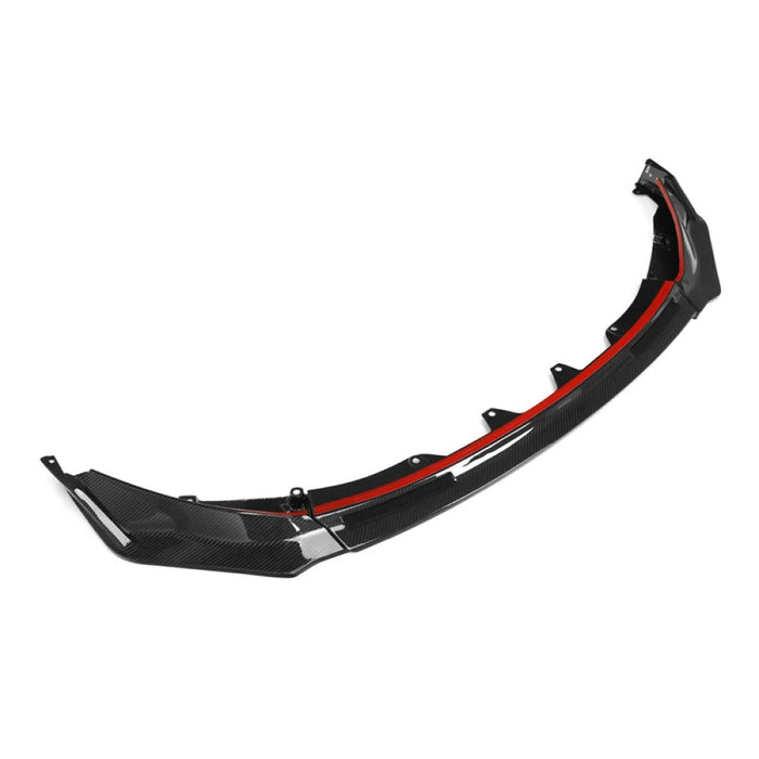 2021+ BMW M3/M4 Carbon Fiber V Style 3 Piece Front Lip | G80/G82/G83