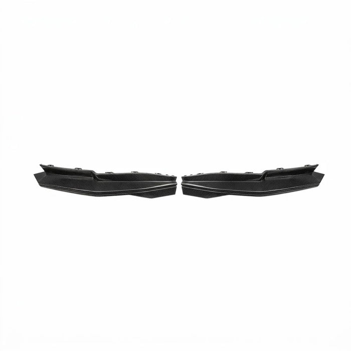 2021+ BMW M3/M4 V Style Carbon Fiber Rear Bumper Splitters | G80/G82/G83