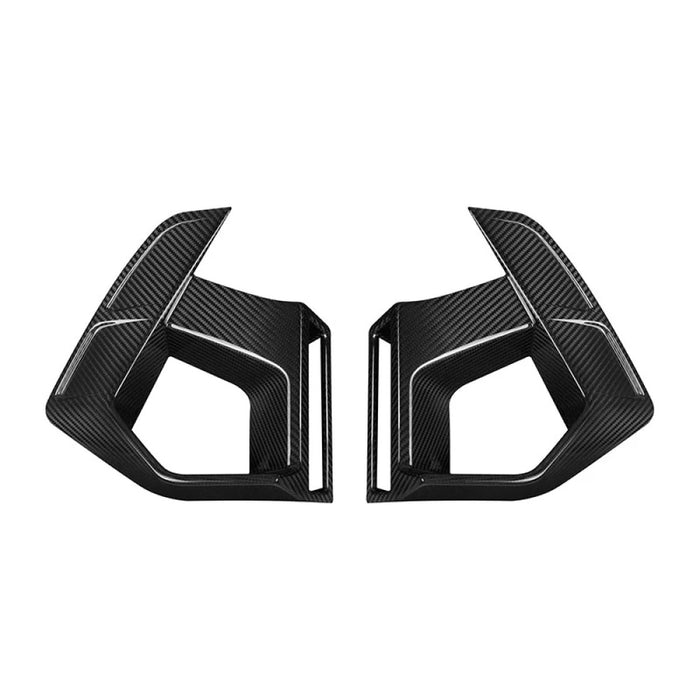2022-2024 BMW X3M Carbon Fiber Front Bumper Air Ducts | F97 LCI