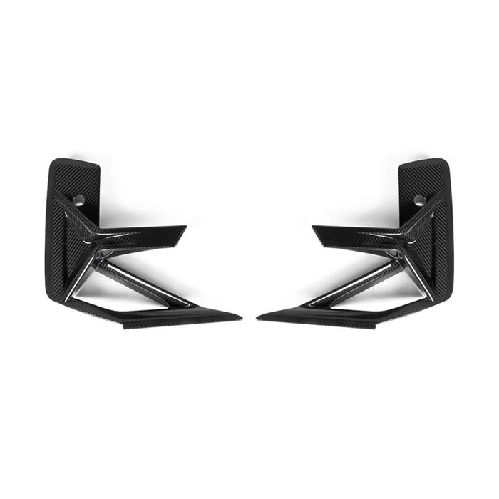 2022-2024 BMW X3M Carbon Fiber Front Bumper Side Inserts | F97 LCI