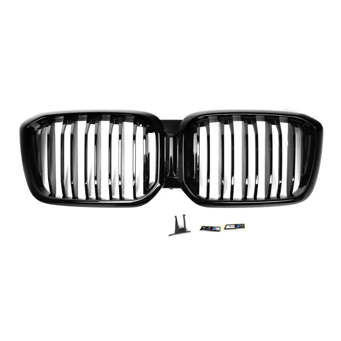 2022-2025 BMW X3/X3M/X4/X4M Dual Slat Kidney Grilles | G01/F97/G02/F98 LCI