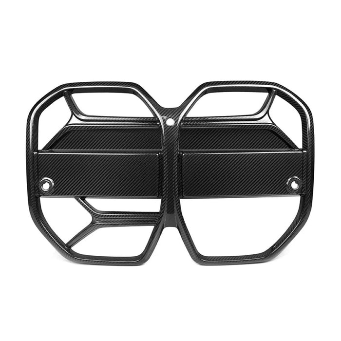 2022+ BMW i4 Carbon Fiber CSL Style Kidney Grilles | G26