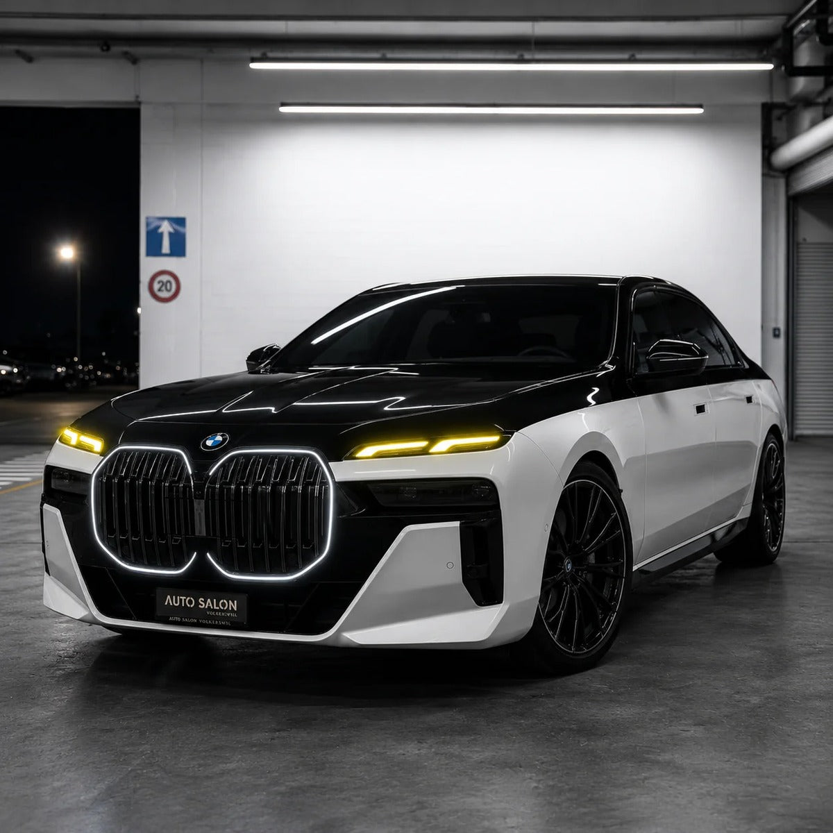 2023+ BMW 7-Series CSL Style Headlight Yellow DRL Module | G70