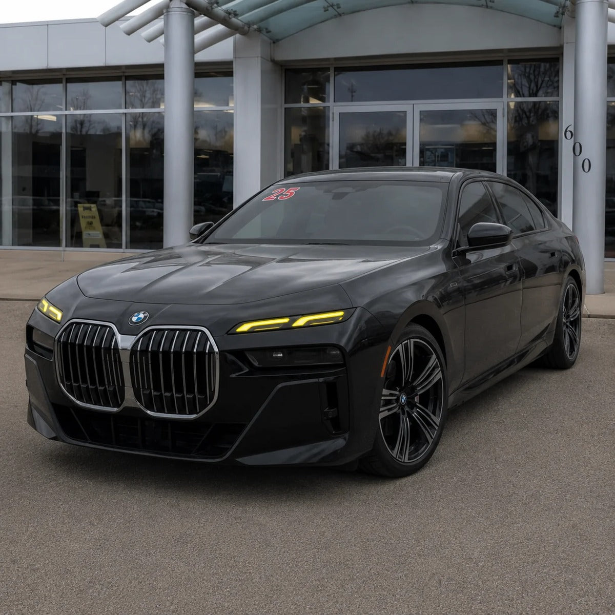 2023+ BMW 7-Series CSL Style Headlight Yellow DRL Module | G70