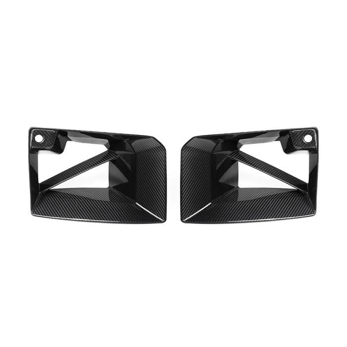 2023+ BMW M2 Carbon Fiber M Performance Style Front Bumper Air Duct Replacements | G87