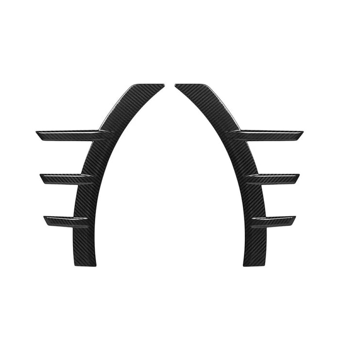 2023+ BMW M2 Carbon Fiber M Performance Style Front Wheel Fender Vent Trim | G87