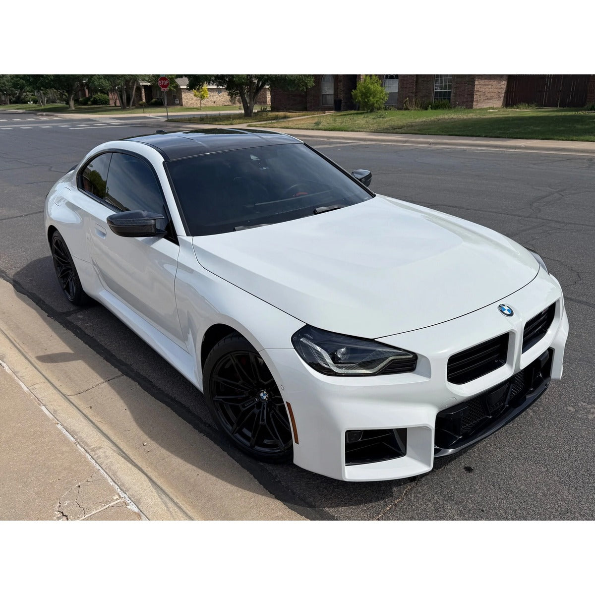 2023+ BMW M2 Carbon Fiber Mirror Caps | G87