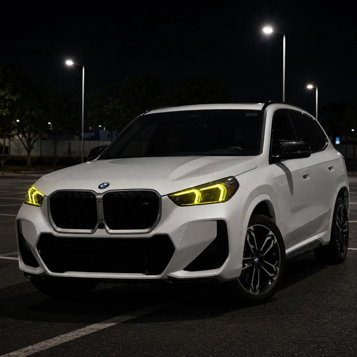 2023+ BMW X1/X2 CSL Style Headlights Yellow DRL Modules | U11/U10