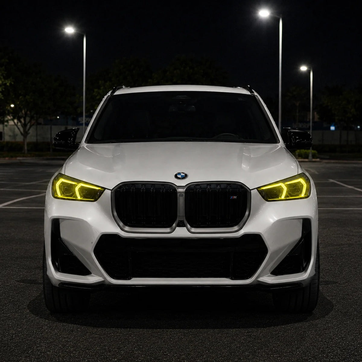 2023+ BMW X1/X2 CSL Style Headlights Yellow DRL Modules | U11/U10