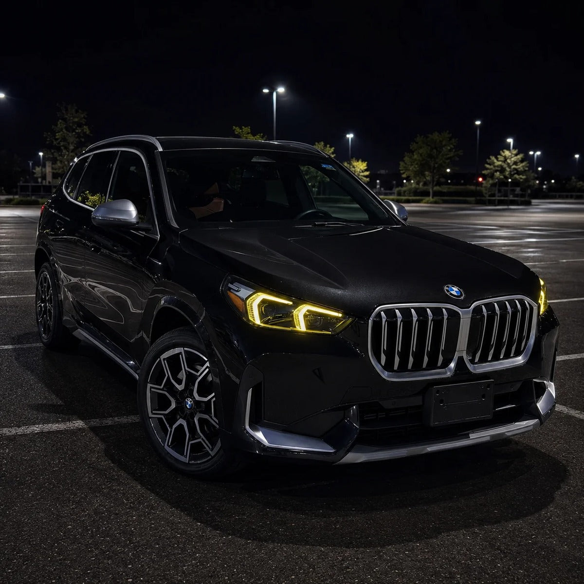 2023+ BMW X1/X2 CSL Style Headlights Yellow DRL Modules | U11/U10